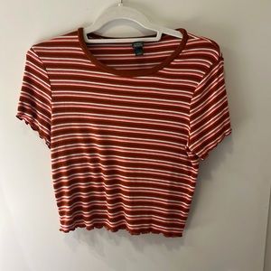 Ribbed crop top